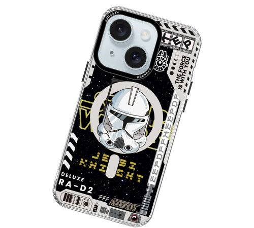 iPhone 15 DNA Magsafe Kapak - Jedi Knight iPhone 15 DNA Magsafe Kapak - Jedi Knight