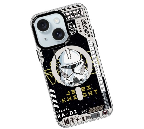 iPhone 15 DNA Magsafe Kapak - Jedi Knight iPhone 15 DNA Magsafe Kapak - Jedi Knight