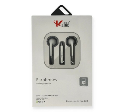 Vlike VK i7 Lightning Bluetooth Kablolu Kulaklık Vlike VK i7 Lightning Bluetooth Kablolu Kulaklık