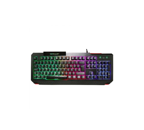 Konfulon V2 RGB Işıklı Türkçe Q Kablolu Gaming Klavye