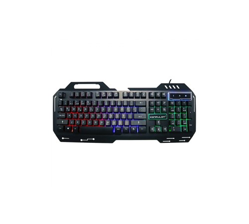 Konfulon V1 RGB Işıklı Metal Yüzey Türkçe Q Kablolu Gaming Klavye Konfulon V1 RGB Işıklı Metal Yüzey Türkçe Q Kablolu Gaming Klavye