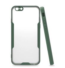 iPhone 6 Kılıf Platin Silikon - Yeşil