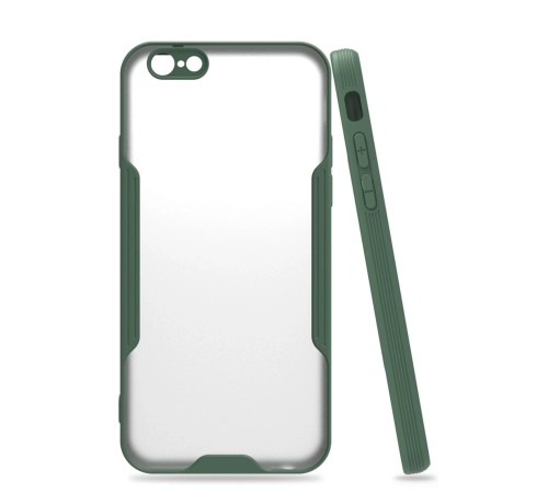 iPhone 6 Kılıf Platin Silikon - Yeşil