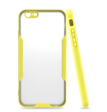 iPhone 6 Kılıf Platin Silikon - Sarı