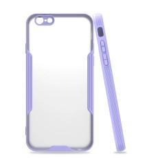 iPhone 6 Kılıf Platin Silikon - Lila