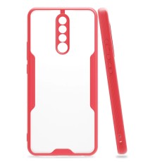 Xiaomi Redmi Note 8 Pro Kılıf Platin Silikon - Pembe