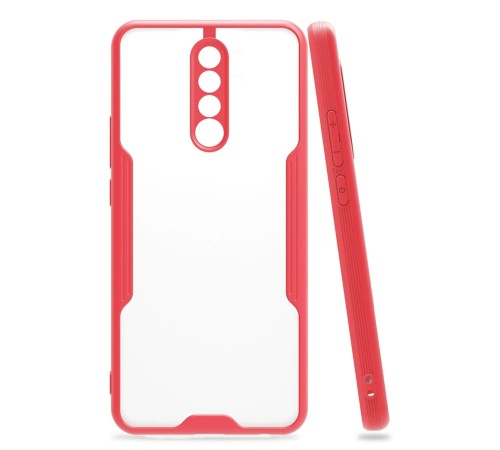 Xiaomi Redmi Note 8 Pro Kılıf Platin Silikon - Pembe Xiaomi Redmi Note 8 Pro Kılıf Platin Silikon - Pembe