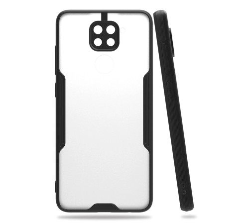 Xiaomi Redmi Note 9 Kılıf Platin Silikon - Siyah Xiaomi Redmi Note 9 Kılıf Platin Silikon - Siyah