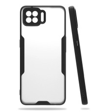 Oppo A73 Kılıf Platin Silikon - Siyah