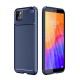 Huawei Y5P Kılıf Auto Focus Karbon Kapak - Lacivert