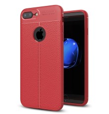 iPhone 7 Plus Kılıf Auto Focus Kapak - Kırmızı