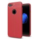 iPhone 7 Plus Kılıf Auto Focus Kapak - Kırmızı