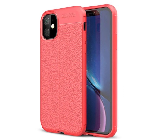 iPhone 11 Kılıf Auto Focus Kapak - Kırmızı iPhone 11 Kılıf Auto Focus Kapak - Kırmızı