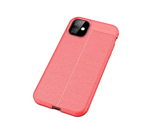 iPhone 11 Kılıf Auto Focus Kapak - Kırmızı iPhone 11 Kılıf Auto Focus Kapak - Kırmızı