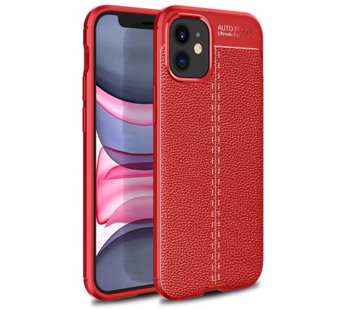 iPhone 12 Mini Kılıf Auto Focus Kapak - Kırmızı iPhone 12 Mini Kılıf Auto Focus Kapak - Kırmızı