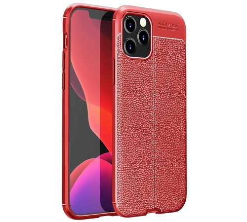 iPhone 12 Pro Kılıf Auto Focus Kapak - Kırmızı iPhone 12 Pro Kılıf Auto Focus Kapak - Kırmızı