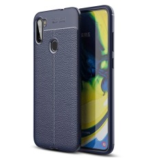Samsung Galaxy A11 Kılıf Auto Focus Kapak - Lacivert