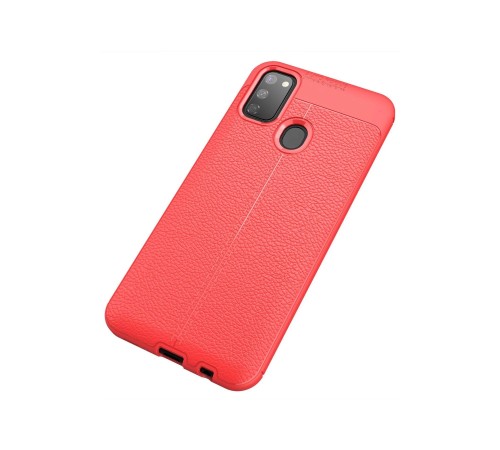 Samsung Galaxy M30S Kılıf Auto Focus Kapak - Kırmızı Samsung Galaxy M30S Kılıf Auto Focus Kapak - Kırmızı