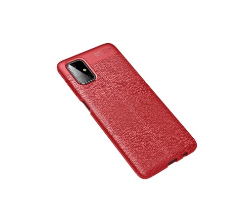 Samsung Galaxy M51 Kılıf Auto Focus Kapak - Kırmızı