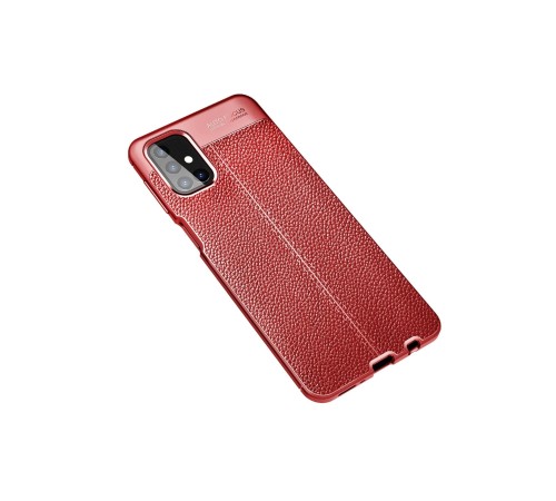 Samsung Galaxy M31S Kılıf Auto Focus Kapak - Kırmızı