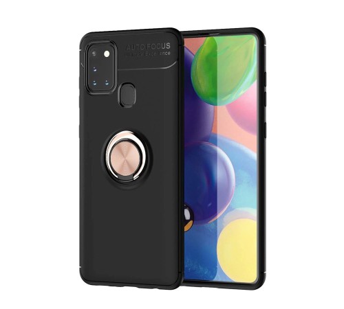 Samsung Galaxy M31 Kılıf Range Yüzüklü Silikon - Siyah-Gold Samsung Galaxy M31 Kılıf Range Yüzüklü Silikon - Siyah-Gold
