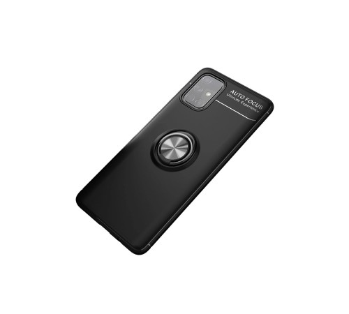 Samsung Galaxy M31S Kılıf Range Yüzüklü Silikon - Siyah Samsung Galaxy M31S Kılıf Range Yüzüklü Silikon - Siyah