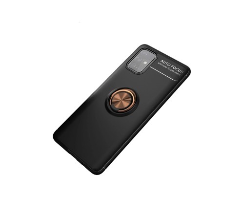 Samsung Galaxy M31S Kılıf Range Yüzüklü Silikon - Siyah-Gold Samsung Galaxy M31S Kılıf Range Yüzüklü Silikon - Siyah-Gold