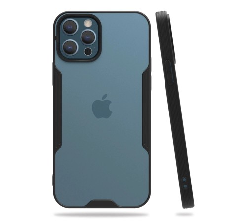 iPhone 12 Pro Max Kılıf Platin Silikon - Siyah iPhone 12 Pro Max Kılıf Platin Silikon - Siyah