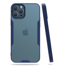 iPhone 12 Pro Max Kılıf Platin Silikon - Lacivert