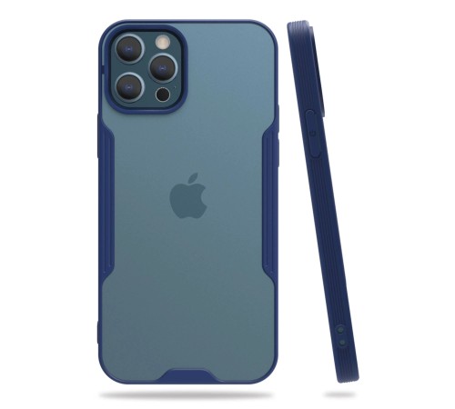 iPhone 12 Pro Max Kılıf Platin Silikon - Lacivert iPhone 12 Pro Max Kılıf Platin Silikon - Lacivert