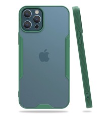 iPhone 12 Pro Max Kılıf Platin Silikon - Yeşil