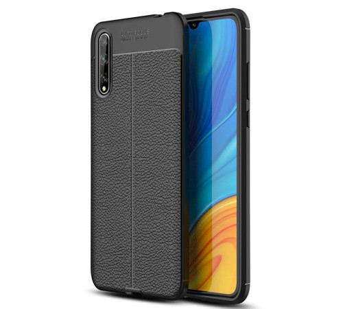 Huawei P Smart S Kılıf Auto Focus Kapak - Siyah Huawei P Smart S Kılıf Auto Focus Kapak - Siyah