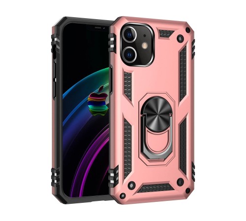 iPhone 12 Mini Kılıf Sofya Yüzüklü Silikon Kapak - Rose iPhone 12 Mini Kılıf Sofya Yüzüklü Silikon Kapak - Rose