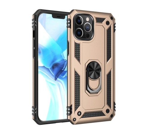 iPhone 12 Pro Max Kılıf Sofya Yüzüklü Silikon Kapak - Gold iPhone 12 Pro Max Kılıf Sofya Yüzüklü Silikon Kapak - Gold