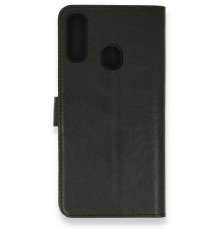 Samsung Galaxy A20S Kılıf Trend S Plus Kapaklı Kılıf - Siyah