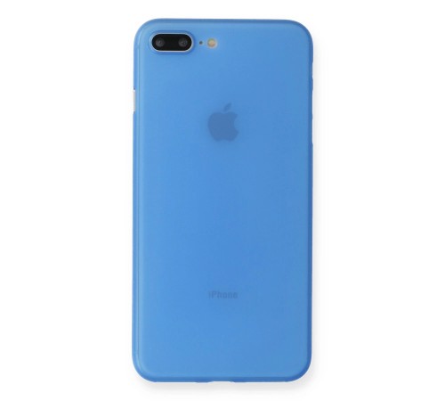 iPhone 7 Plus Kılıf PP Ultra İnce Kapak - Mavi iPhone 7 Plus Kılıf PP Ultra İnce Kapak - Mavi