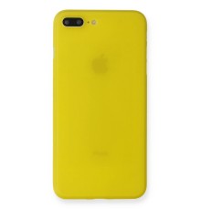 iPhone 7 Plus Kılıf PP Ultra İnce Kapak - Sarı