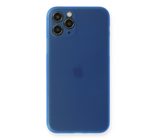 iPhone 11 Pro Kılıf PP Ultra İnce Kapak - Mavi iPhone 11 Pro Kılıf PP Ultra İnce Kapak - Mavi
