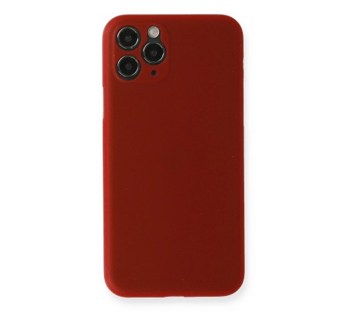 iPhone 11 Pro Kılıf PP Ultra İnce Kapak - Kırmızı iPhone 11 Pro Kılıf PP Ultra İnce Kapak - Kırmızı