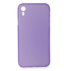 iPhone XR Kılıf PP Ultra İnce Kapak - Mor