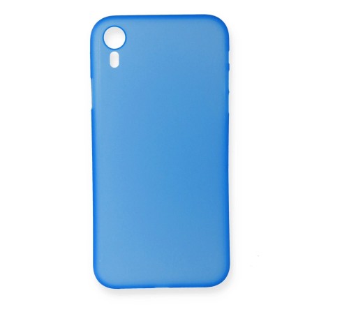 iPhone XR Kılıf PP Ultra İnce Kapak - Mavi