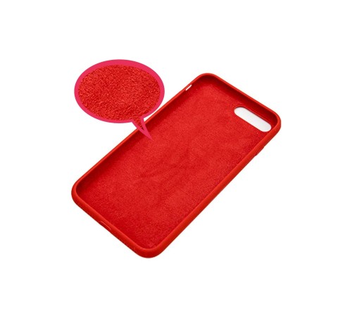 iPhone 12 Mini Kılıf Nano içi Kadife Silikon - Kırmızı iPhone 12 Mini Kılıf Nano içi Kadife Silikon - Kırmızı