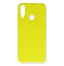 General Mobile GM 10 Kılıf Nano içi Kadife Silikon - Sarı