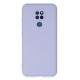 General Mobile GM 20 Kılıf Nano içi Kadife Silikon - Lila