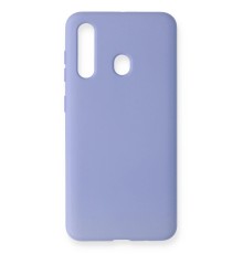 Samsung Galaxy M40 Kılıf Nano içi Kadife Silikon - Lila