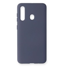 Samsung Galaxy M40 Kılıf Nano içi Kadife Silikon - Gri