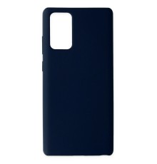 Samsung Galaxy Note 20 Kılıf Nano içi Kadife Silikon - Lacivert