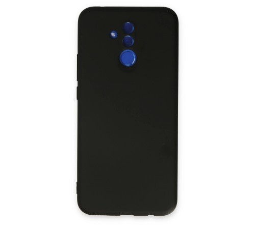 Huawei Mate 20 Lite Kılıf Nano içi Kadife Silikon - Siyah Huawei Mate 20 Lite Kılıf Nano içi Kadife Silikon - Siyah