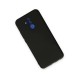 Huawei Mate 20 Lite Kılıf Nano içi Kadife Silikon - Siyah