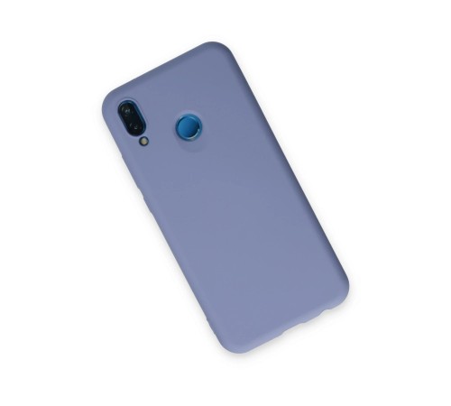 Huawei P20 Lite Kılıf Nano içi Kadife Silikon - Lila Huawei P20 Lite Kılıf Nano içi Kadife Silikon - Lila